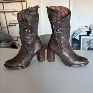 A.S.98 boots dark brown size 39